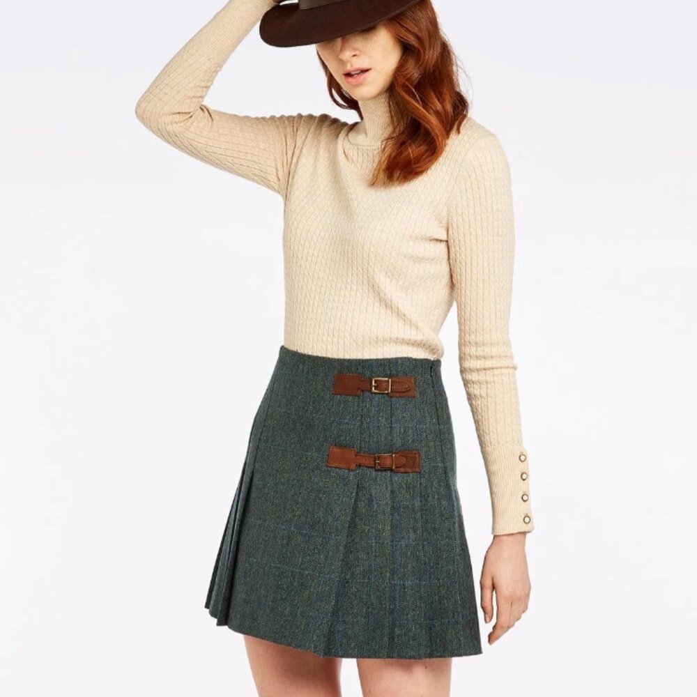 Dubarry London Tweed Skirt, UK 10 EU 36, US 4